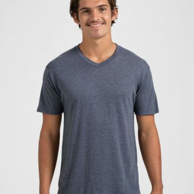 Unisex Poly-Rich V-Neck T-Shirt Thumbnail