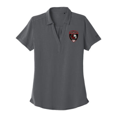 Ladies polo w/Black Shield Thumbnail