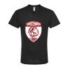Unisex Poly-Rich V-Neck T-Shirt Thumbnail