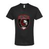 Unisex Poly-Rich V-Neck T-Shirt Thumbnail