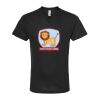 Unisex Poly-Rich V-Neck T-Shirt Thumbnail